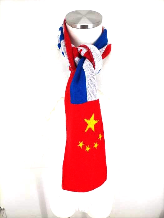 Gosha Rubchinskiy(ゴーシャラブチンスキー) FLAG LOGO SCARF メンズ