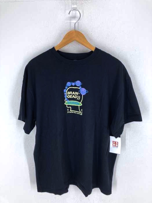 BRAIN DEAD(ブレインデッド) ロゴプリントクルーネックTシャツ メンズ JPN：L