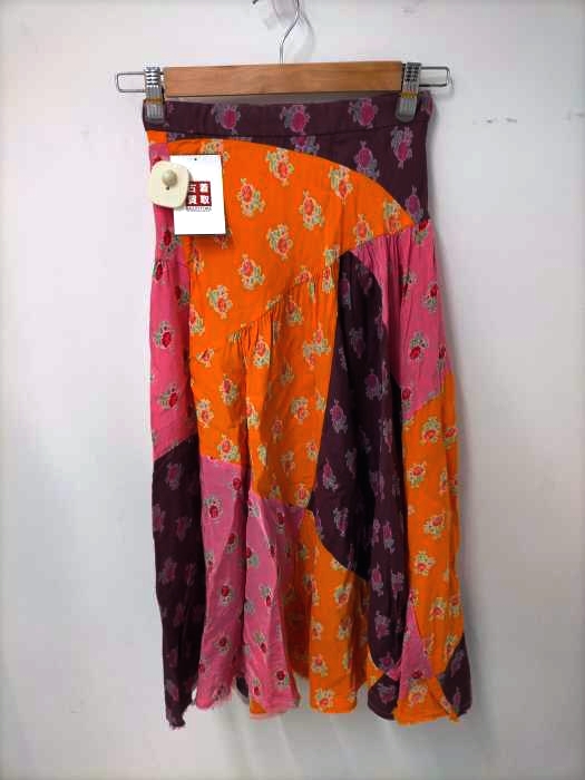 tricot COMME des GARCONS(トリココムデギャルソン) AD2002 パッチワーク花柄スカート レディース JPN：S