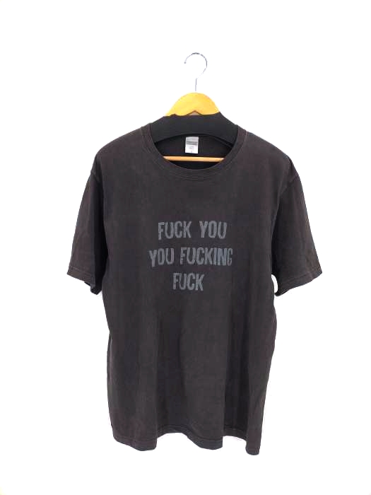 ADULT VIRUS(アダルト ウィルス) クルーネックプリントTシャツ メンズ JPN：M