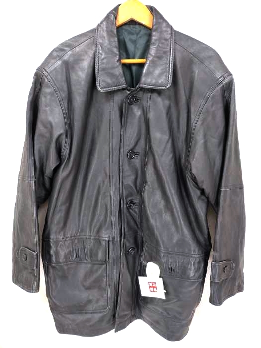 USED古着(ユーズドフルギ) ラムレザーカーコート メンズ JPN：L