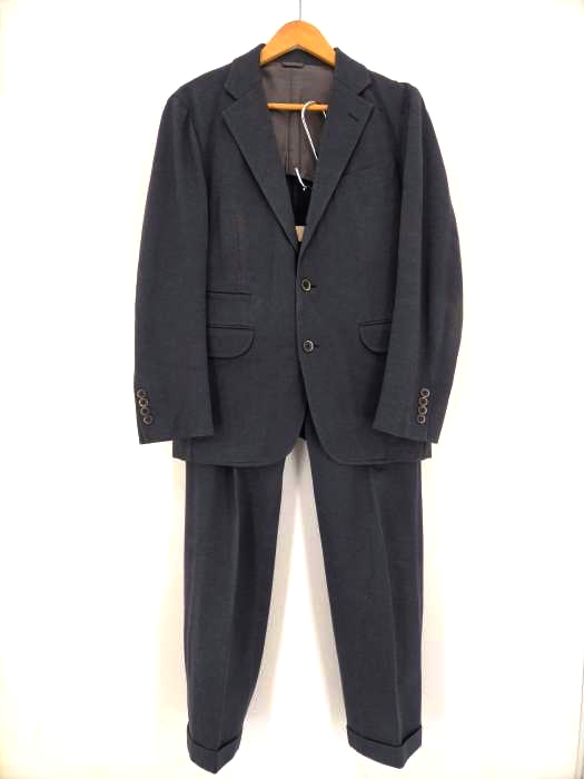 バーニーズニューヨーク BARNEYS NEWYORK 2Bテーラードジャケット ノータックスラックス セットアップ メンズ  46