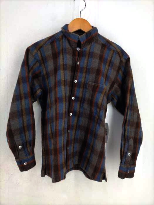 ワイズフォーメン Ys for men 90S チェック柄オープンカラーネルシャツ メンズ 表記無