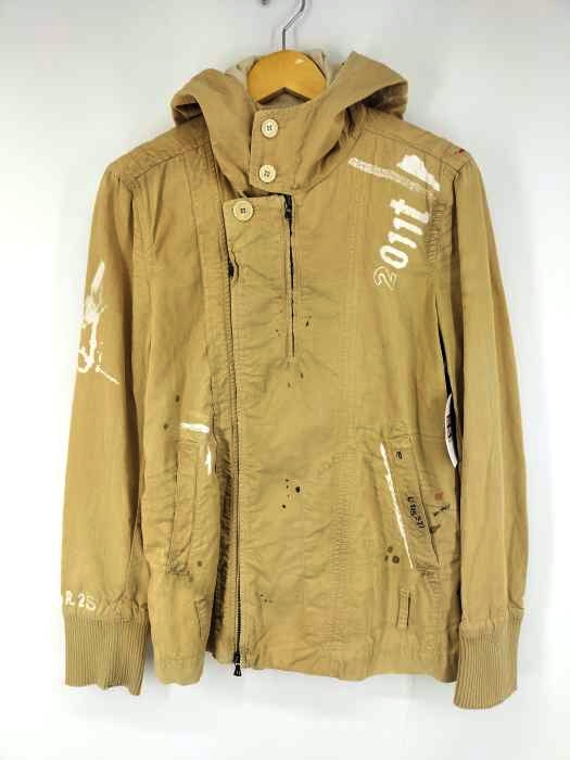 ディーゼル DIESEL ペンキ加工 ブルゾン メンズ import：M