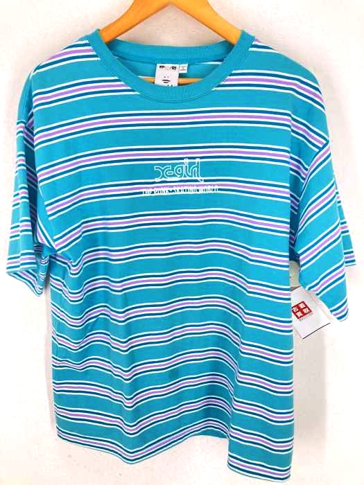 エックスガール X-girl STRIPED H/S TEE レディース ONE SIZE