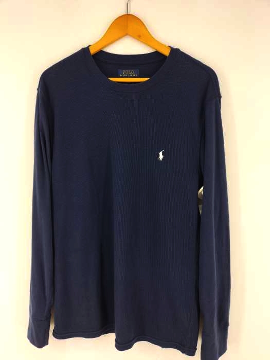 ポロラルフローレン POLO RALPH LAUREN スモールポニー刺繍 ロングスリーブサーマルカットソー メンズ  L