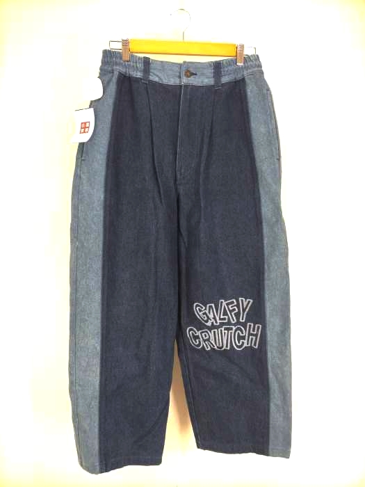 ガルフィー GALFY サイドライン テーパード デニムパンツ メンズ FREE
