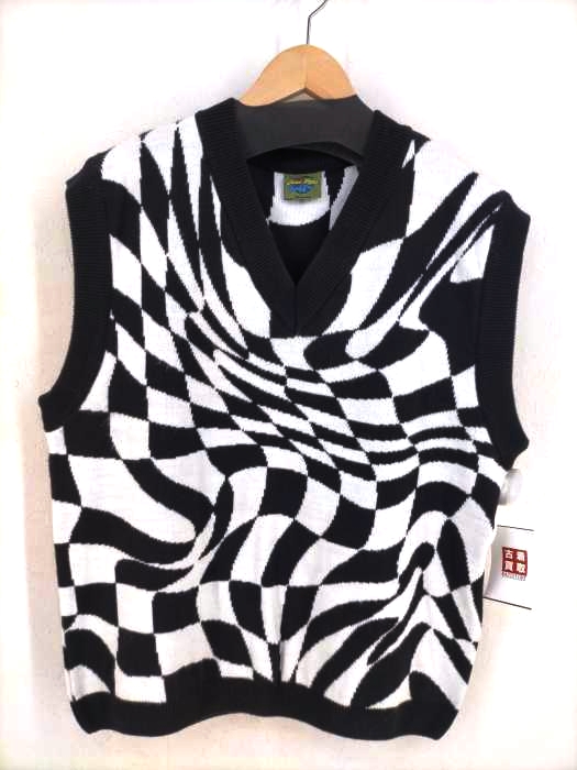 ジェイディッド ロンドン JADED LONDON MADE IN TURKEY 総柄ベスト メンズ import：L
