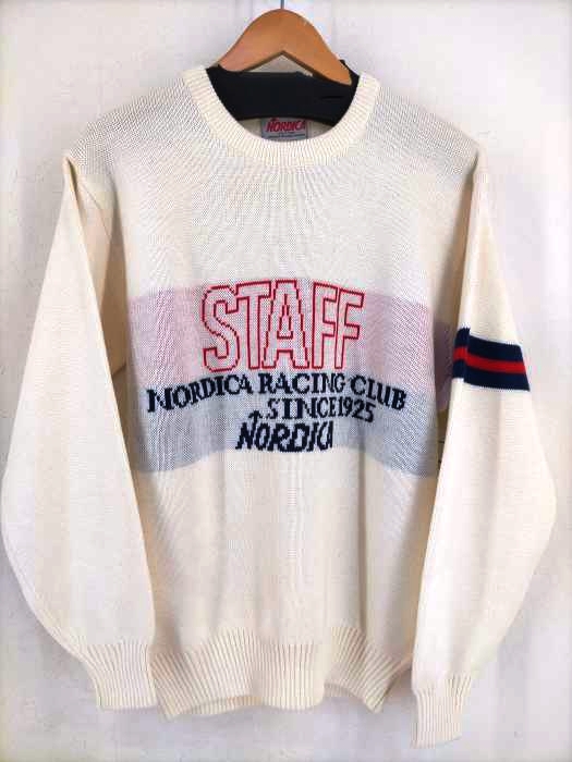 ユーズドフルギ USED古着 NORDICA レーシングクラブSTAFF セーター メンズ  F