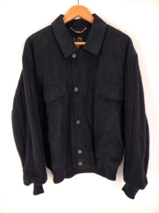 ダックス DAKS ニットスリーブ ブルゾン メンズ JPN:L