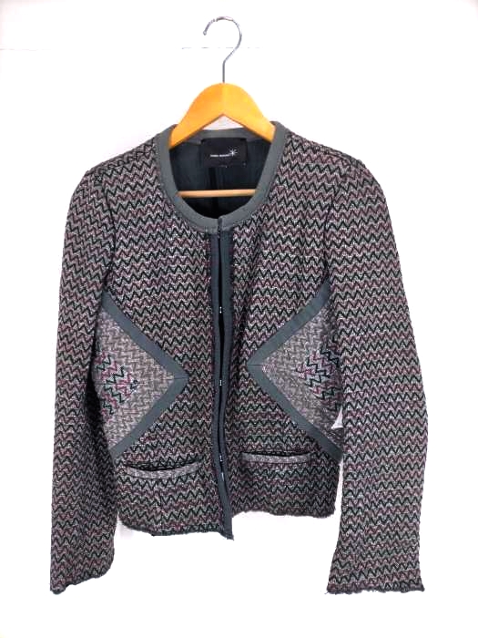 イザベルマラン ISABEL MARANT ラメ混ジャガード織ノーカラーテーラードジャケット レディース JPN：3