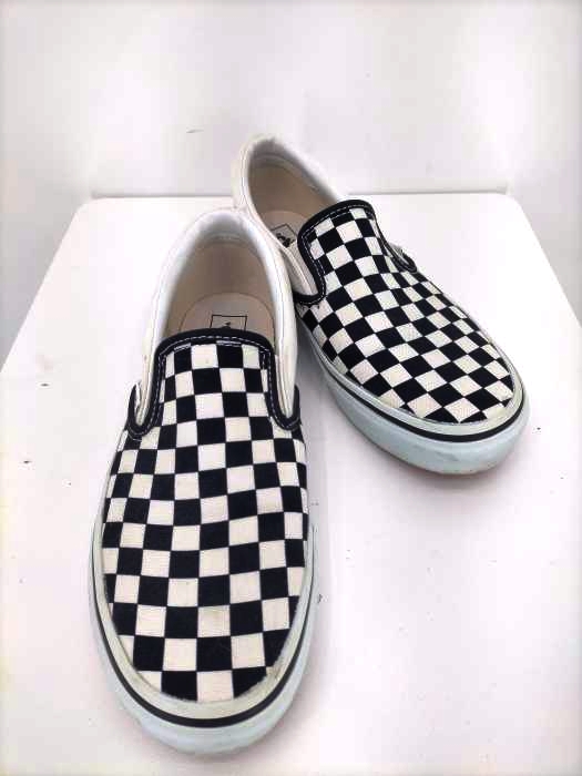 バンズ VANS SLIP ON フラッカーズチェック メンズ JPN:28