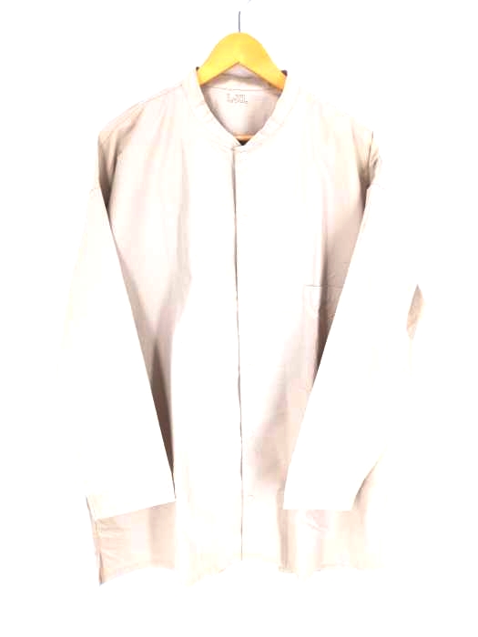 MUJI labo(ムジラボ) 21SS オックススタンドカラーシャツ メンズ トップス カジュアルシャツ