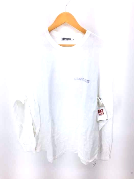 LOOPY HOTEL(ルーピーホテル) バックプリントロングスリーブTシャツ メンズ JPN：XL