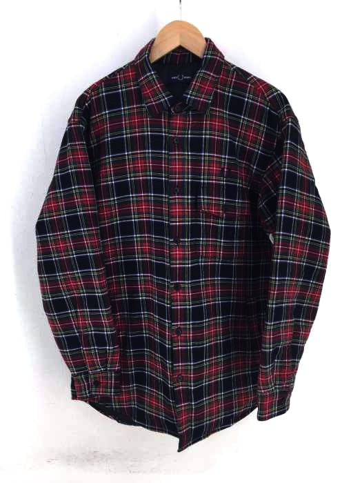 FRED PERRY(フレッドペリー) QUILTED TARTAN SHIRT メンズ JPN：M 