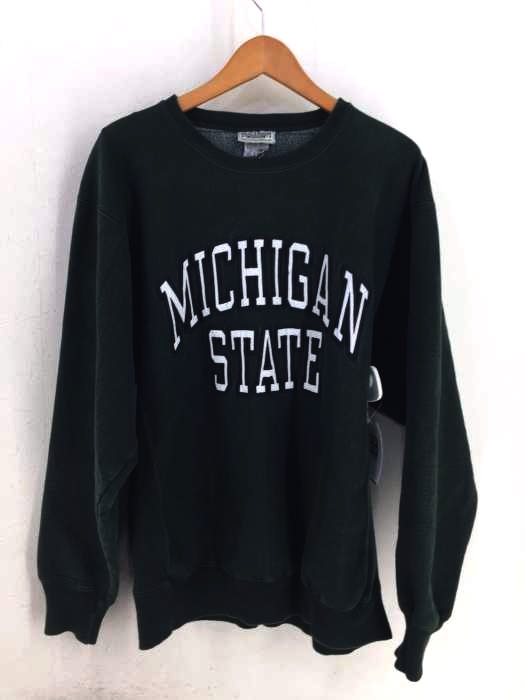 USED古着(ユーズドフルギ) STEVE&BARRYS MICHIGAN STATE スウェット メンズ 表記無