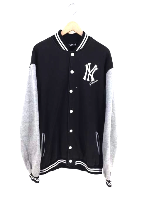 USED古着(ユーズドフルギ) チームモチーフスウェットスタジャン メンズ  4XL