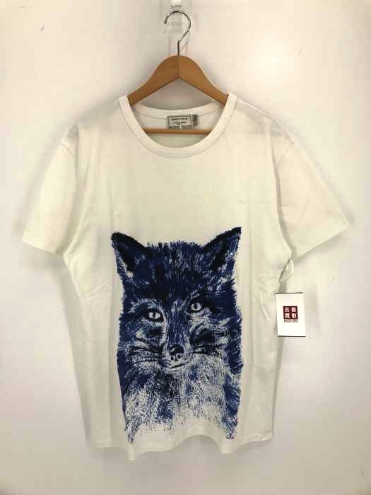 MAISON KITSUNE メゾンキツネ(メゾンキツネ) Fox Brush T-shirt メンズ import：XL
