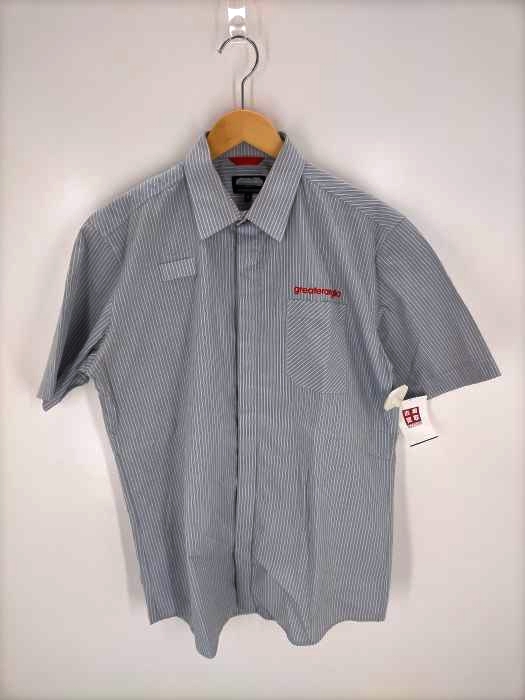USED古着(ユーズドフルギ) Greater Anglia オランダ国営鉄道 半袖ワークシャツ メンズ  16