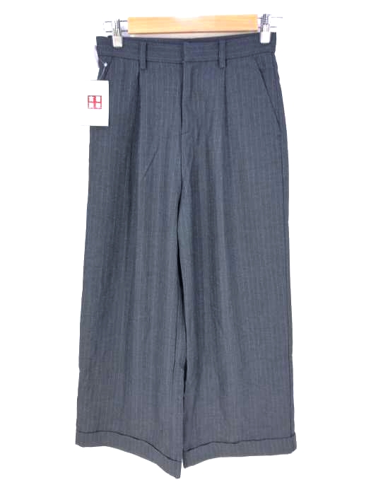 URBAN RESEARCH DOORS(アーバンリサーチドアーズ) ストライプタックワイドパンツ レディース  36