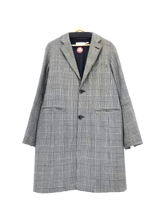 ノンネイティブ nonnative O FFICER COAT WOOL GREN CHECK WITH WINDSTOPPER メンズ JPN：2