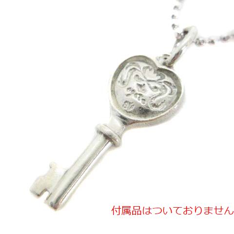 agete(アガット) ネックレス ペンダント SV 鍵モチーフ キーモチーフ ハート シルバー /YI7 レディース  サイズ表記なし（実寸サイズをご確認下さい。）