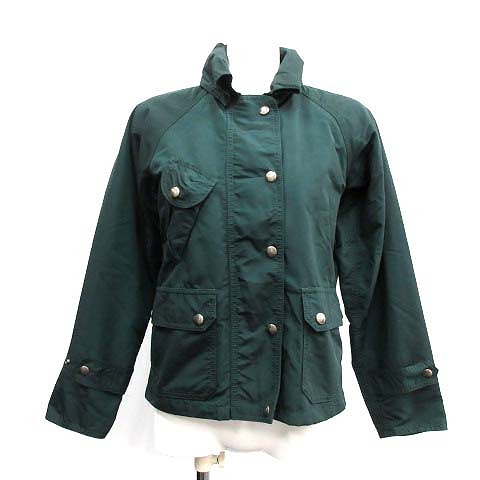 USED古着(ユーズドフルギ) ザ ボルダー マウンテニア THE BOULDER MOUNTAINEER マウンテンパーカー ジップアップ XS 緑 グリーン /AN11 レディース レディース  XS