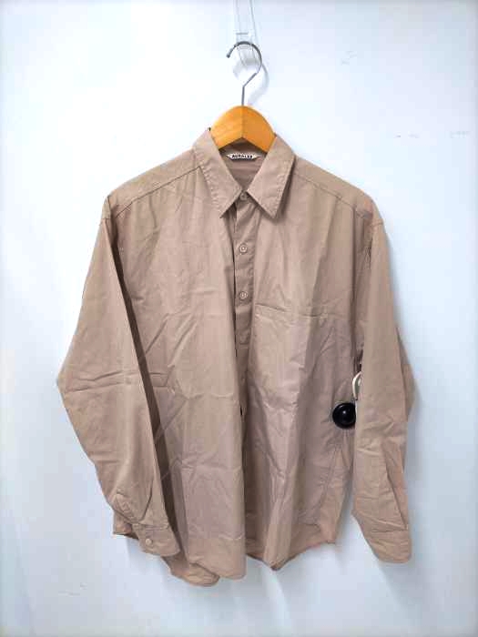 AURALEE(オーラリー) 19AW WASHED FINX TWILL BIG SHIRTS メンズ JPN：3