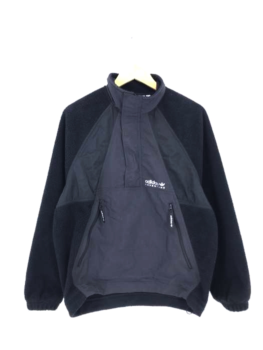 adidas(アディダス) アドベンチャー Futura ポーラーフリース ハーフジップ スウェット メンズ JPN:M