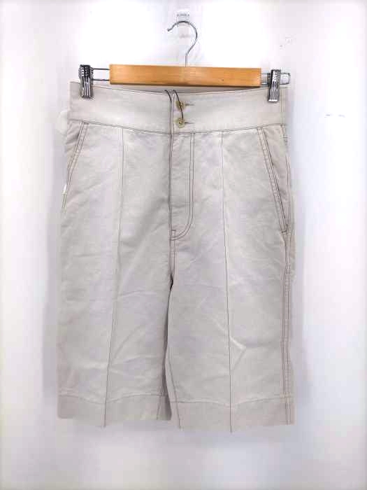 MACPHEE(マカフィー) コットンリネンデニムショーツ レディース JPN：36