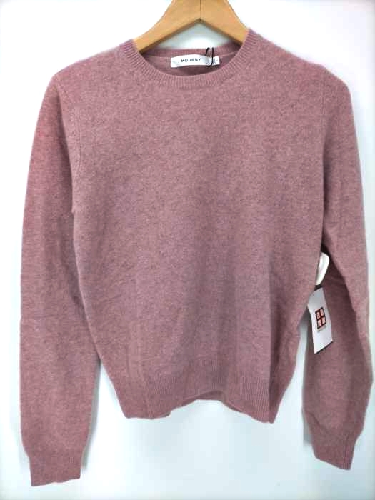 moussy(マウジー) COMFORT CREW NECK KNIT TOP レディース  FREE