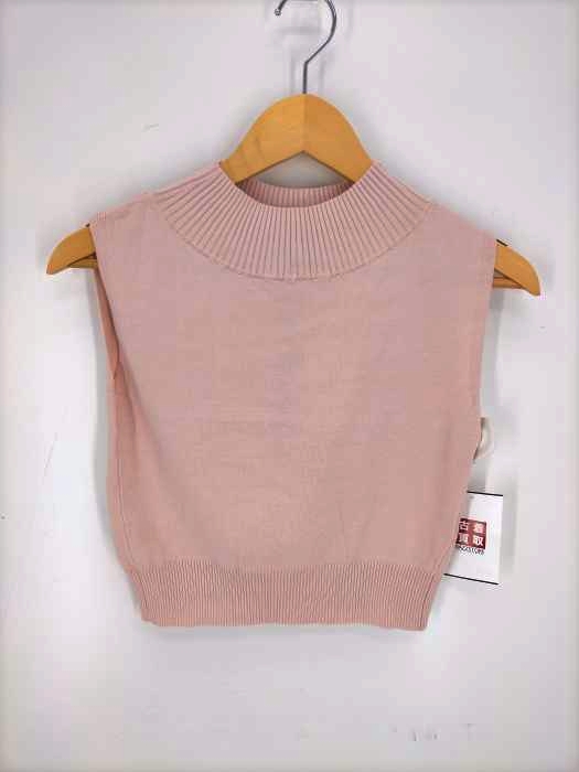 LeoryEBLOA(レオリーエブロア) シンプルショートニットTOP レディース  FREE