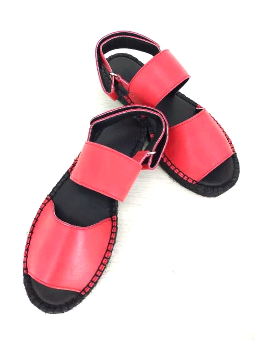 moussy(マウジー) JUTE SOLE STITCH SANDALS レディース  S