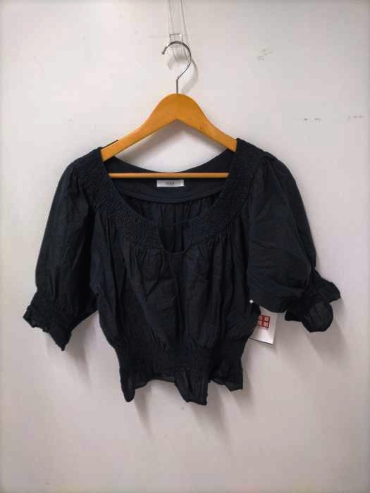 emmi atelier(エミアトリエ) シャーリングブラウス レディース JPN：0
