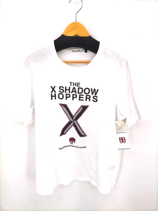 UNDERCOVER(アンダーカバー) 筆記体タグ THE X SHADOW HOPPERS クルーネックTシャツ メンズ JPN：5