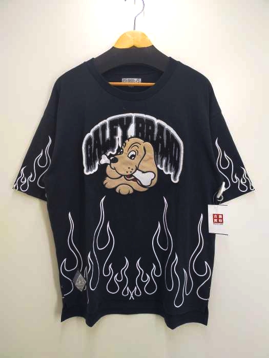 GALFY CRUTCH BRAND(ガルフィー) 炎上大学 Tee 改 メンズ JPN：L 中型犬