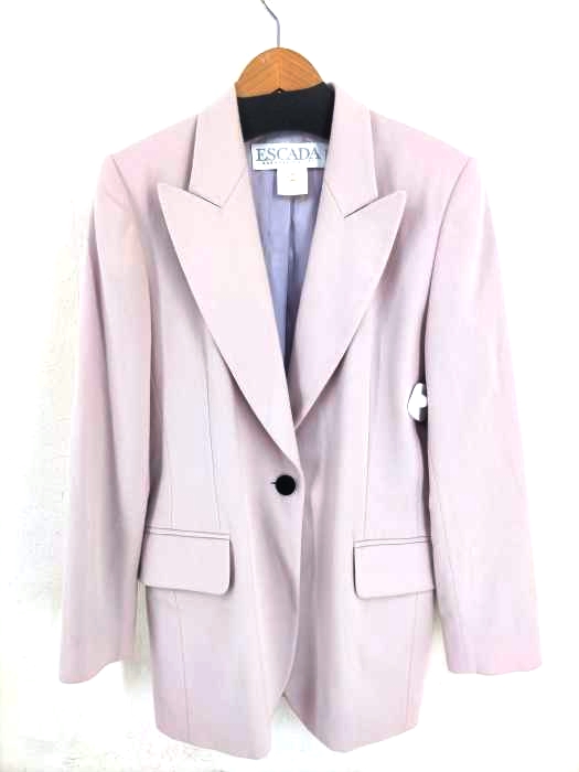 ESCADA(エスカーダ) MADE IN GERMANY カシミヤ混ジャケット レディース JPN：38