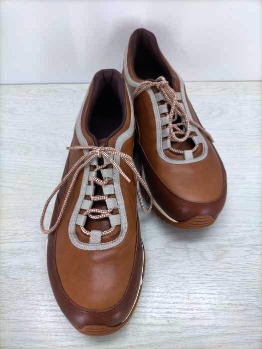 OUR LEGACY(アワーレガシィー) Poseidon Canvas-Trimmed Leather Sneakers メンズ  43