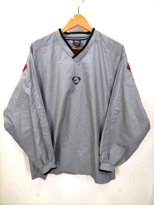 NIKE(ナイキ) 00S フロントロゴ Vネックプルオーバー メンズ JPN：L