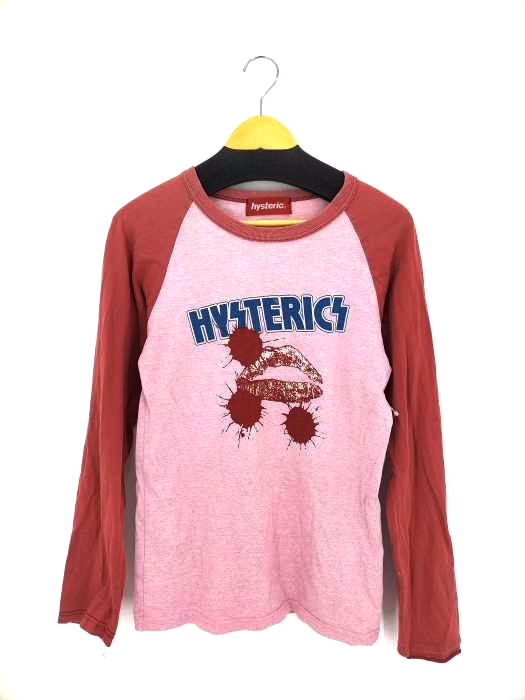 HYSTERIC(ヒステリック) リッププリント ラグランTシャツ レディース FREE