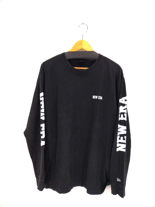 ニューエラ NEW ERA 袖ロゴプリント クルーネックTシャツ メンズ JPN：XL