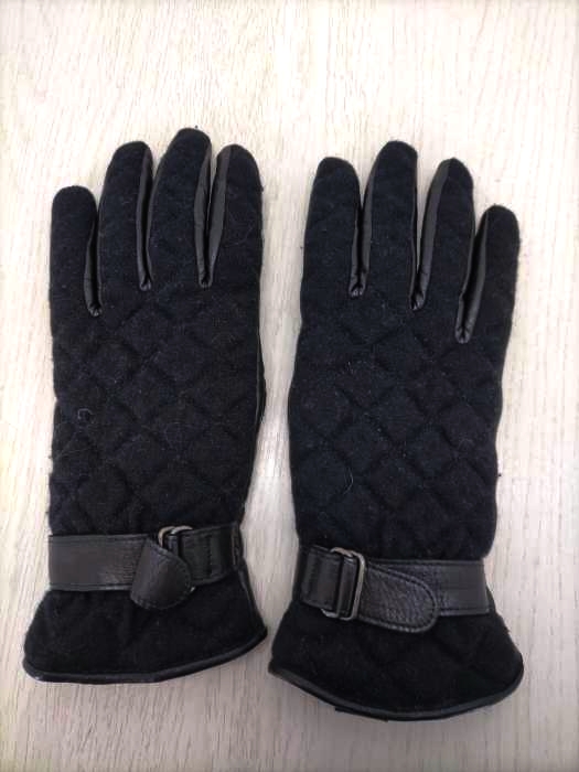 ユーズドフルギ USED古着 {{PARTENOPEA GUANTI}} イタリア製 レザー×ウール  レディース 表記無 8