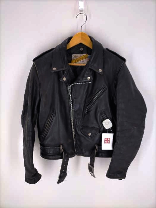 ショット Schott 80-90S バイカータグ後期 618 ダブルライダースジャケット メンズ UK：40