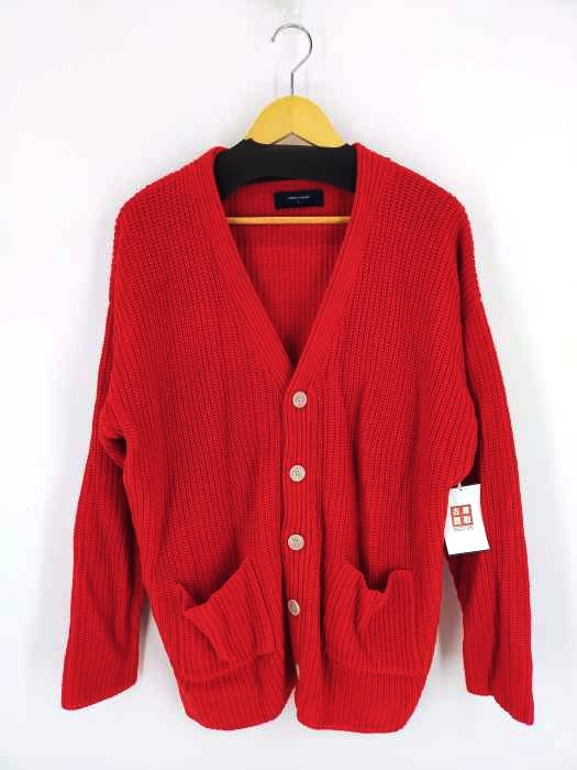 ユーズドフルギ USED古着 {{Cathys closet}} ミドルゲージオーバーサイズカーディガン メンズ JPN：L