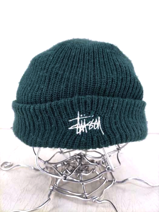 ステューシー Stussy ロゴ刺繍 ニットワッチキャップ メンズ 表記無