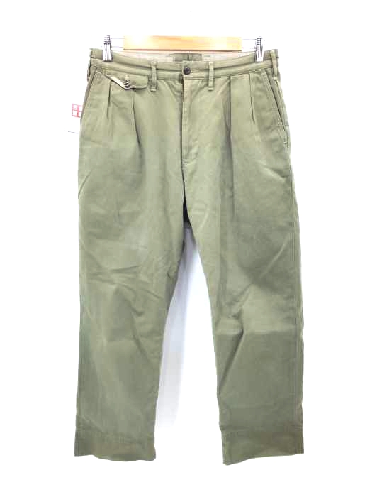 JOURNAL STANDARD J.S HOMESTEAD(ジャーナルスタンダードホームステッド) HEAVY WEAPON 2-TUCK OFICER CROPPED メンズ JPN：S