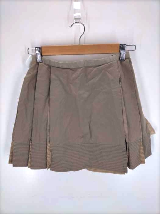 Sacai(サカイ) 異素材切替 フリンジショートスカート レディース JPN：1