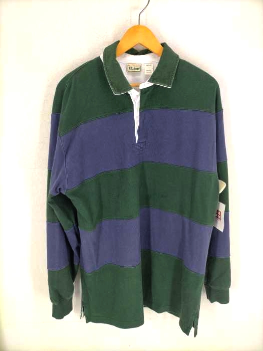 L.L.Bean(エルエルビーン) ボーダーラガーシャツ メンズ JPN:M