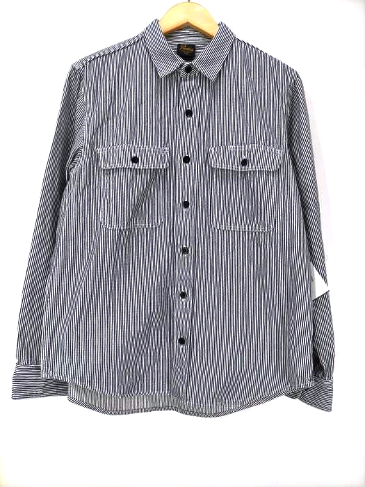 Prentiss(プレンティス) USA製 ヒッコリーワークシャツ メンズ import：M