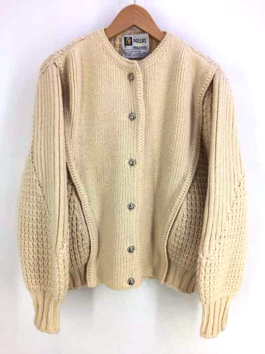 USED古着(ユーズドフルギ) PALLAS original ウールデザインカーディガン レディース  M